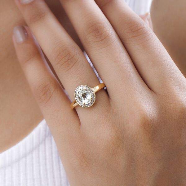 Triphan und Diamant Ring - 1,76 ct, image number 2