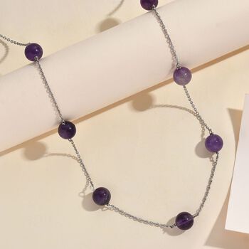 Afrikanische Amethyst-Halskette, 50 cm - 40 ct.