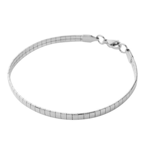 3er-Set, Halskette, Armband und Ohrringe in Silberton image number 5