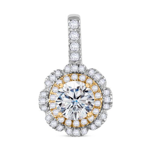 Moissanit Anhänger - 1,22 ct. image number 0