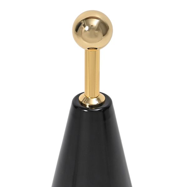 Kabellose Tischlampe mit Touch-Steuerung, Magnetdesign und Orientalisches Muster, 23x31cm, Schwarz image number 5