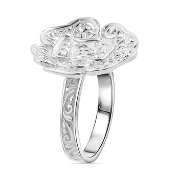 925 Silber Ring (Gr&ouml;&szlig;e 19.00) ca. 8,62g