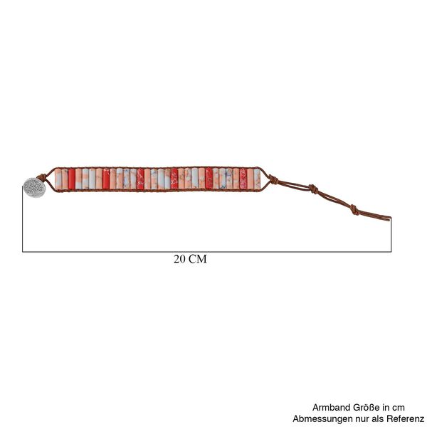 Imperial Jaspis Armband ca. 19 cm Schwarz oxidiert ca. 70.00 ct image number 6