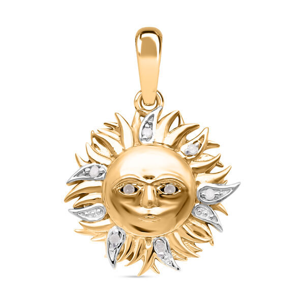 Diamant Sonnen Anh&auml;nger