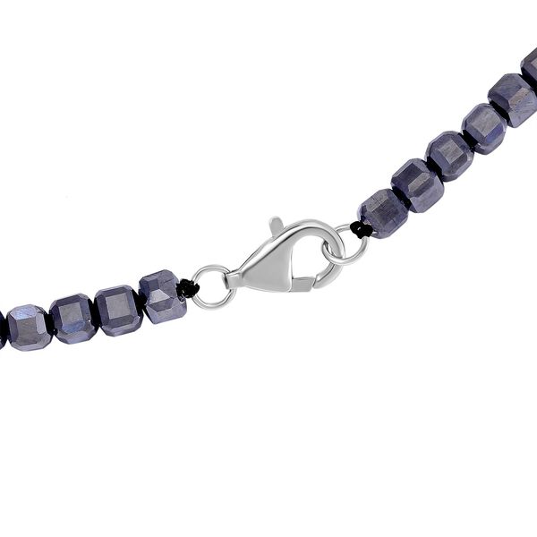 Terahertz Halskette ca. 50 cm 925 Silber rhodiniert ca. 75.00 ct image number 5