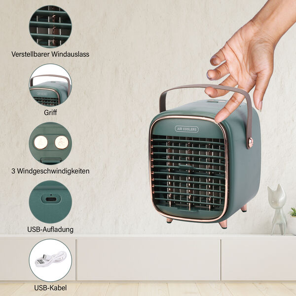 Luftk&uuml;hler mit Nebelspray, Gr&uuml;n image number 3