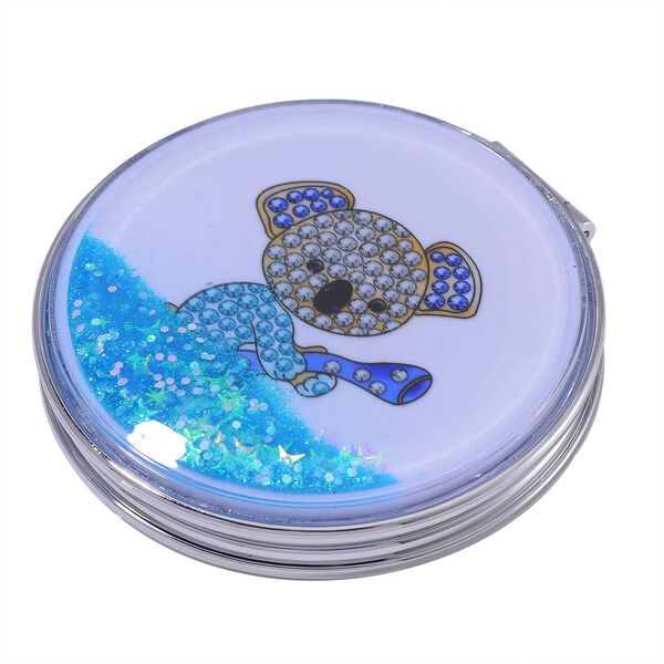 Glas, Mehrfarbiger Kristall Schmuckset Legierung, Eisen emailliert, Legierung emailliert image number 2