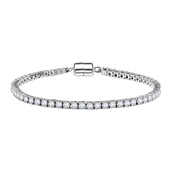 D'Joy Moissanit Armband ca. 20 cm 925 Silber rhodiniert ca. 5,99 ct. image number 0