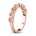 Natürlicher, rosa Diamant-Ring - 0,10 ct. image number 4