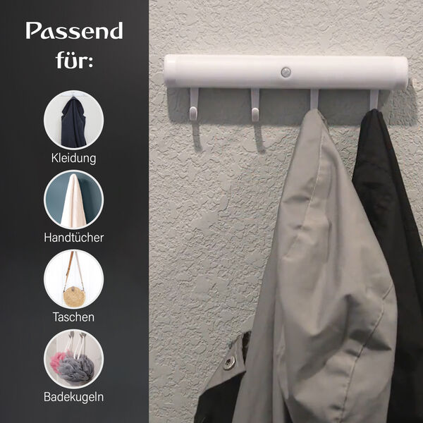 LED Bewegungsmelder-Nachtlicht mit 4 Haken image number 14