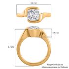 LUSTRO STELLA Zirkonia Ring - 3,42 ct. image number 6