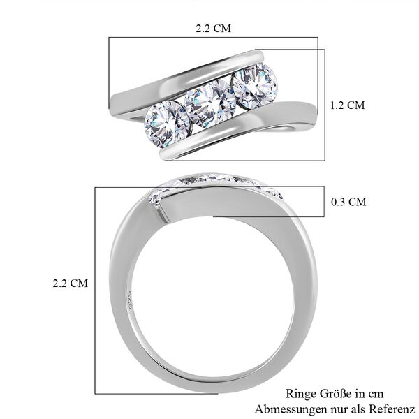 Moissanit Ring - 1,15 ct. image number 7