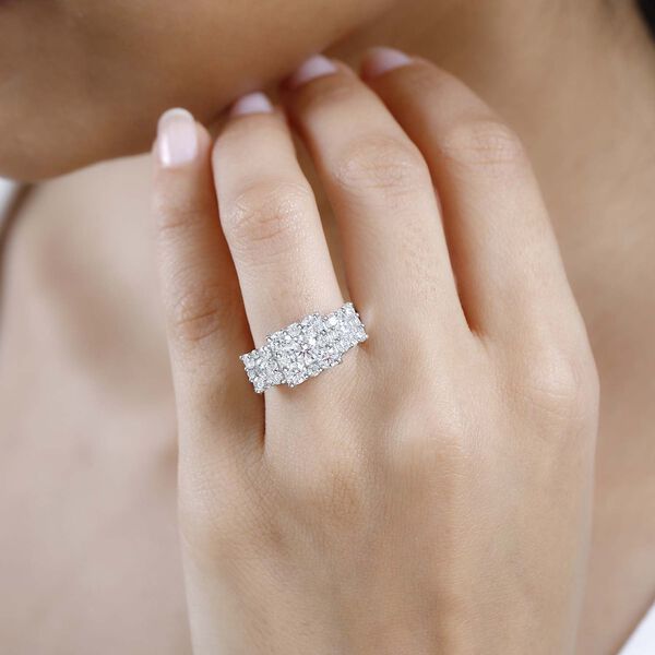 Moissanit Ring - 2,24 ct. image number 4