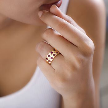 AA Afrikanischer Rubin (Fissure gef&uuml;llt) Ring - 1,63 ct.