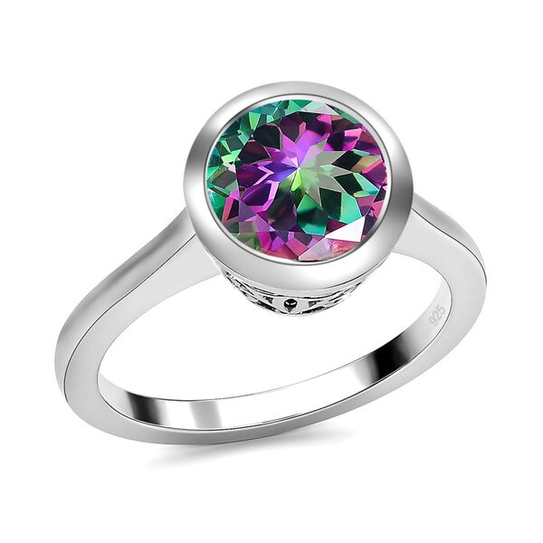 Nordlicht mystischer Topas-Ring - 4,39 ct. image number 4