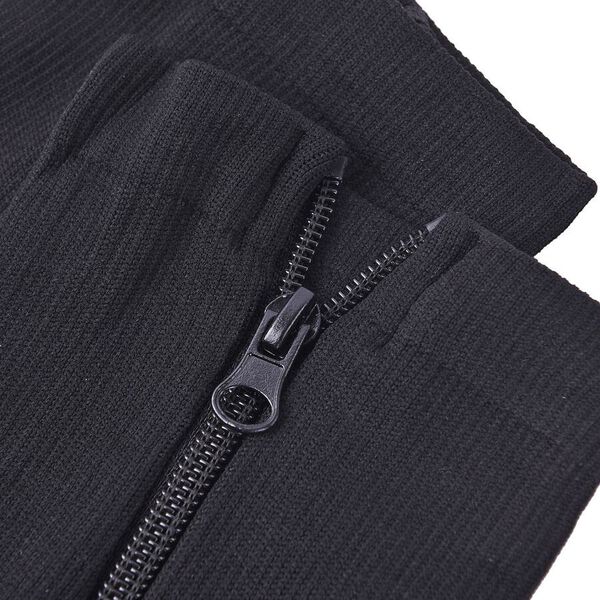 2er-Set Kompressionskniestr&uuml;mpfe mit Rei&szlig;verschluss, Gr&ouml;&szlig;e: S/M, 5-8, Schwarz image number 5