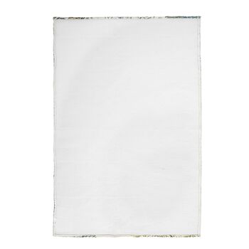 Digitaldruck-Teppich aus Baumwolle und Polyester mit Anti-Rutsch-Beschichtung, 120x180cm, Bl&uuml;ten