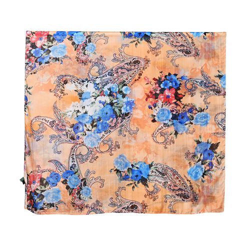  LA MAREY 100% silk scarf image number 1