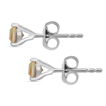 J Francis gefertigt mit SWAROVSKI Lumin gr&uuml;n Swarovski Kristall Ohrringe 925 Silber