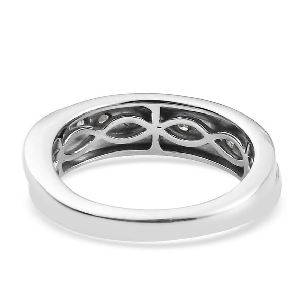 Wei&szlig;er Diamant P Ringe 925 Silber ca. 0,20 ct. image number 6