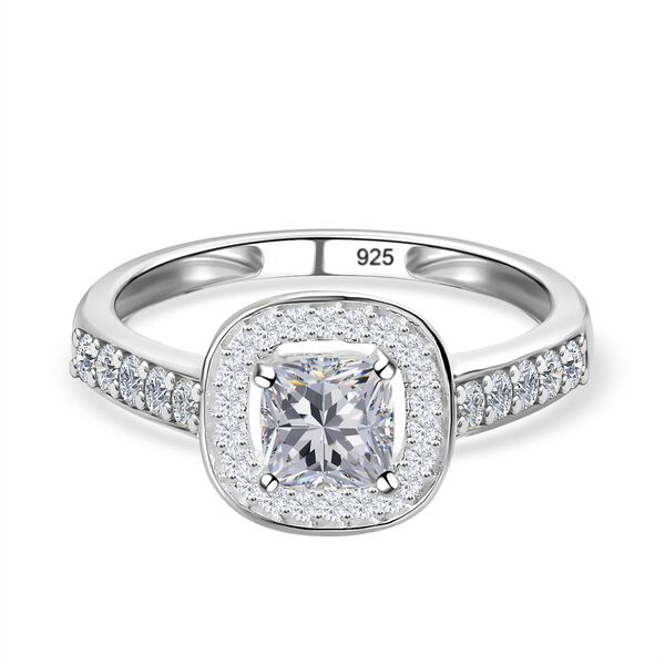 Lustro Stella - Zirkonia Ring, 925 Silber (Gr&ouml;&szlig;e 16.00) ca. 1,62 ct image number 0