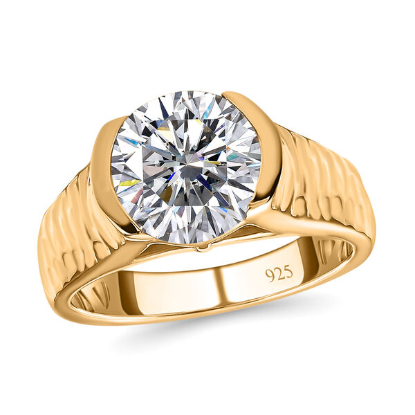 Moissanit Ring - 3,12 ct. image number 4