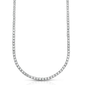 Zirkonia Halskette, 45 cm - 28,25 ct.