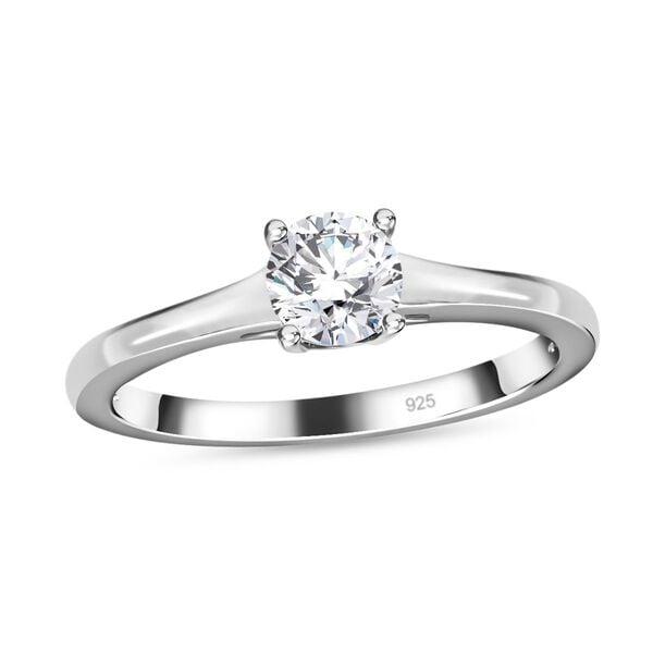Funkelnde Königin- Moissanit Schmuckset, 925 Silber platiniert - 1,77 ct. image number 13