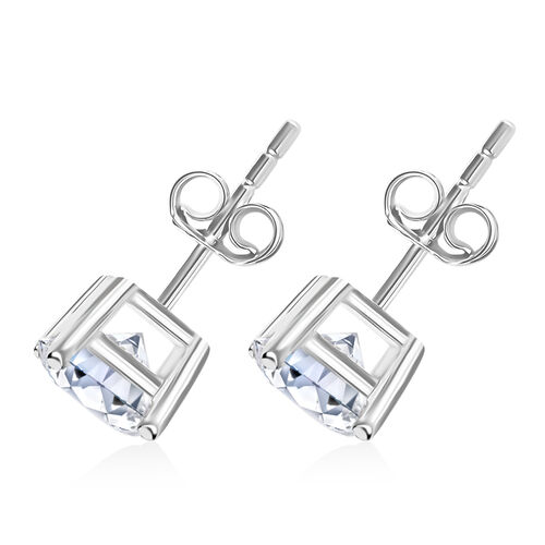 LUXURIANT DIAMOND- SGL zertifizierte VS-EF Labor Diamant Ohrringe in 585 Weißgold - 1 ct. image number 11