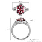 Rubellit und Zirkon Ring - 1,49 ct. image number 6