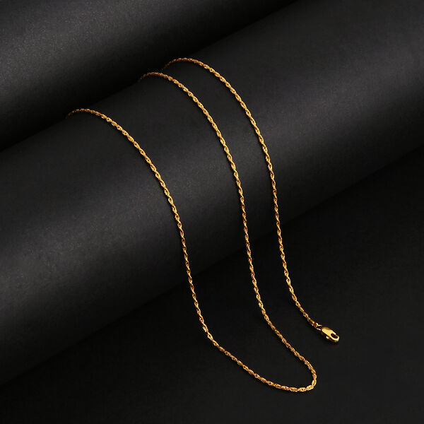 Kordelkette in 916 Gold, 50 cm image number 1