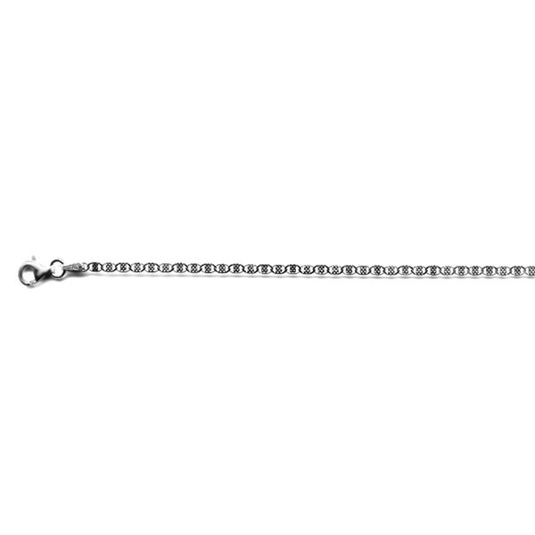 925 Silber rhodiniert Armband ca. 18 cm+ 2.5 cm Extender