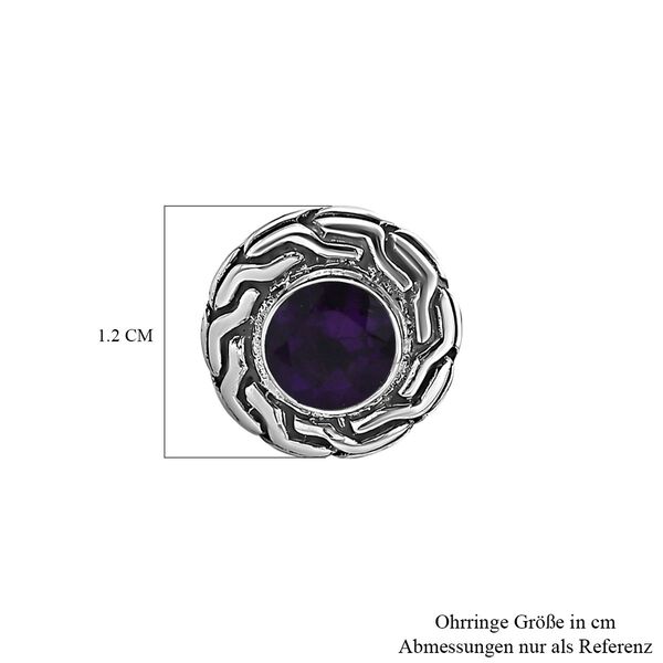 Royal Bali Kollektion - Afrikanische Amethyst-Ohrringe - 1,57 ct. image number 4