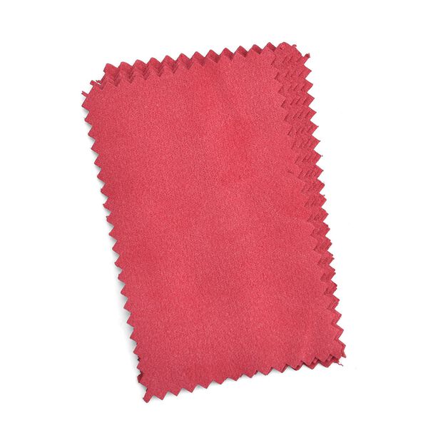 Reise-Schmuckrolle mit Stickmuster 1 Organizer + 5 Silberputztücher, Satin,  Blau image number 8