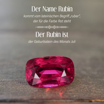 AA Afrikanischer Rubin-Ring - 6,74 ct.