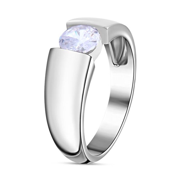 LUSTRO STELLA weißer Zirkonia-Ring -  1,53 ct. image number 3