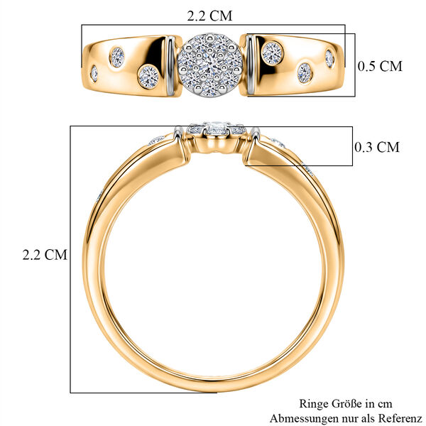 LUXURIANT SI-GH Labor Diamant Ring - 0,25 ct. image number 6