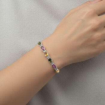 D'Joy Multi-Turmalin 19cm Armband - 3,13 ct.