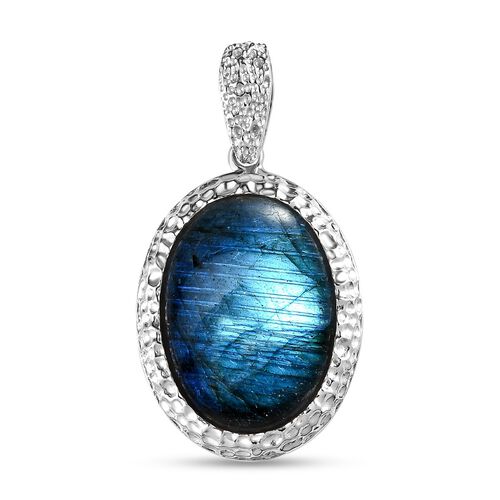 Labradorit Anhänger - 24,70 ct. image number 0