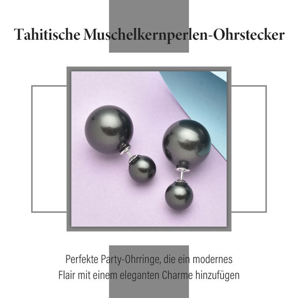 Mode Tahiti-Muschelperlen-Ohrstecker image number 6