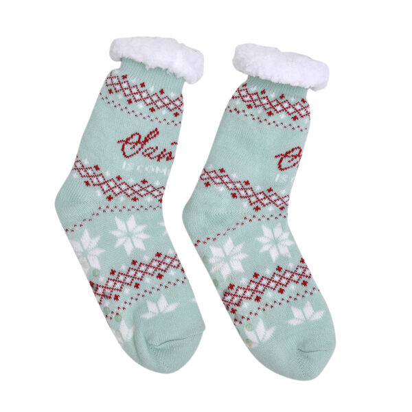 2er-Set W&auml;rmflasche mit Strickbezug, 2000ml und 1 Paar rutschfeste Haus Socken mit Sherpa Futter, Einheitsgr&ouml;&szlig;e 18x32 cm&nbsp; image number 7