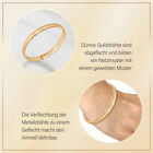 Maestro Kollektion- Precious flexibles Armband, 375 Gelbgold image number 1