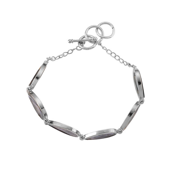 Abalone Muschel Armband ca. Flexibles cm Nickelfreies Messing ca. 55.00 ct image number 4