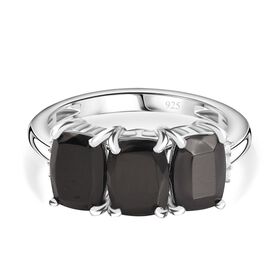 Elite Shungit und Moissanit Ring - 2,63 ct.