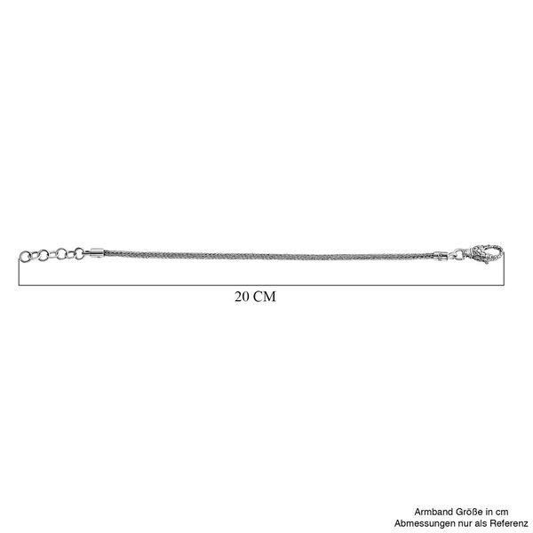 Royal Bali Kollektion - 925 Silber Armband ca. 20 cm ca. 7,00g image number 3
