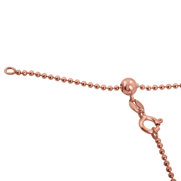 925 Silber rosévergoldet Kette, ca. 60 cm, ca. 4,10g image number 4