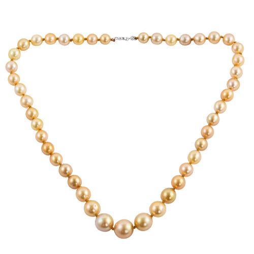 RHAPSODY AA goldene Südseeperlen-Halskette in 950 Platin, 325,00 ct. image number 0