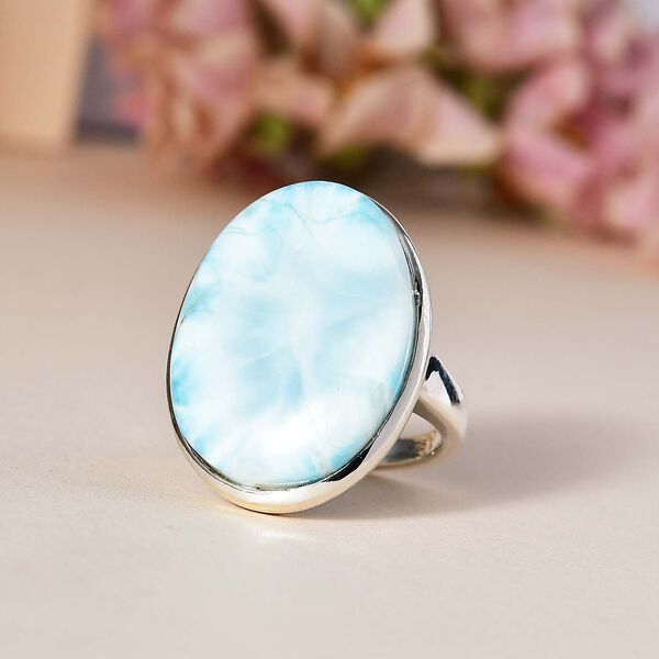 AA Larimar Ring- 26,73 ct. image number 2