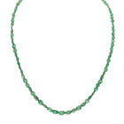 Rhapsody AAAA Kolumbianischer Smaragd Halskette ca. 45 cm 950 Platin ca. 40,00 ct.