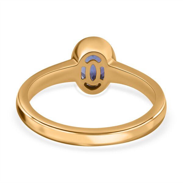 AA Tansanit Ring - 0,90 ct. image number 6